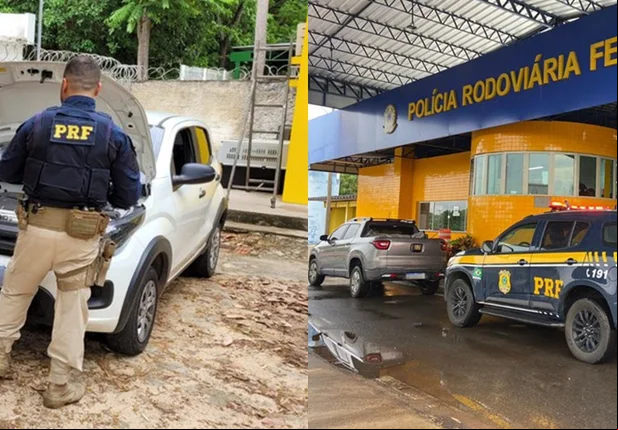 Veículos recuperados pela PRF nesta quinta-feira (25)