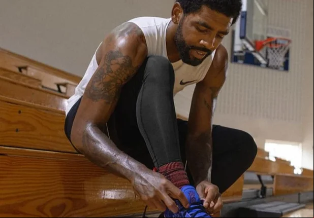 Kyrie Irving, armador do Brooklyn Nets.