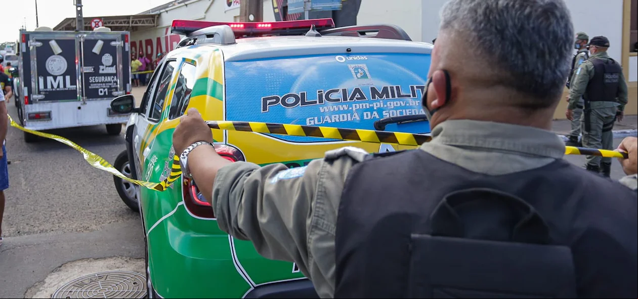 Idoso é morto com quatro tiros enquanto trabalhava no centro de Teresina