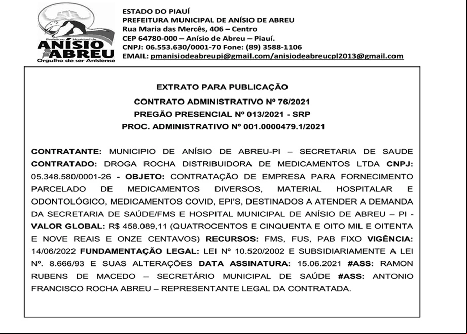 Prefeito Raimundo Nei contrata empresa investigada pela Justiça Federal
