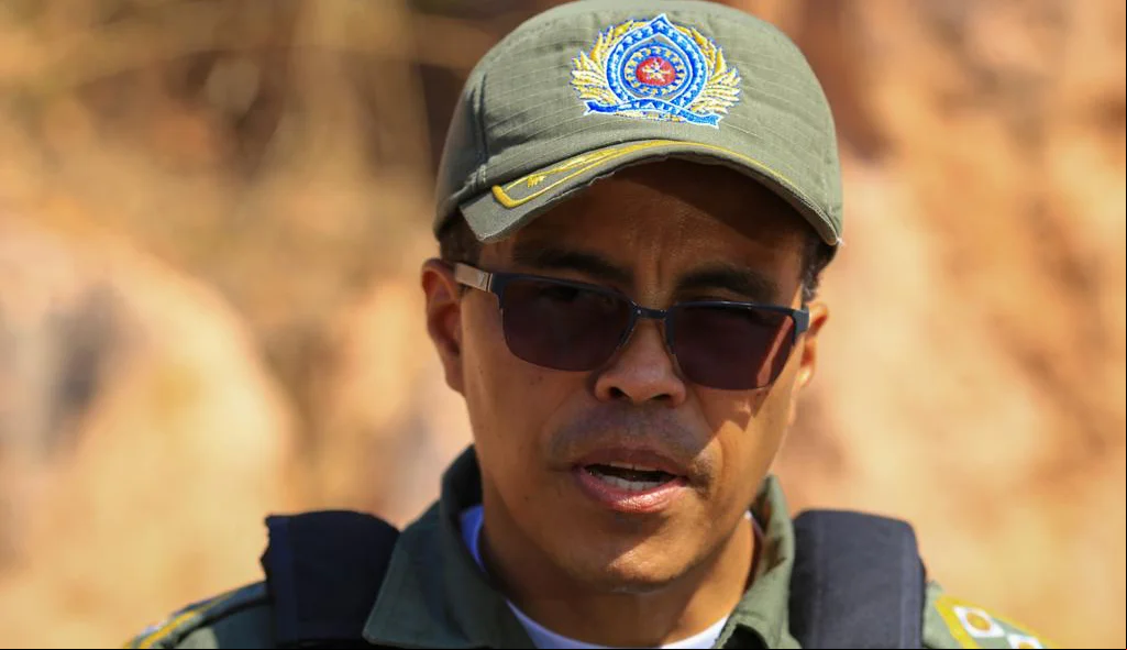 Comandante do 5º BPM, major Marcos Antônio