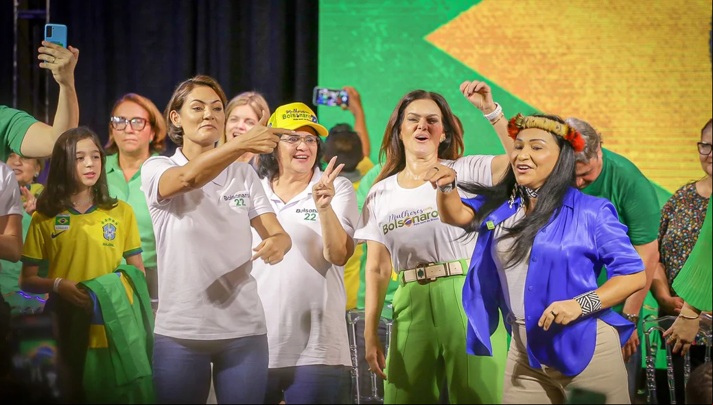 Michelle Bolsonaro participa de evento "Mulheres com Bolsonaro" na zona Leste de Teresina