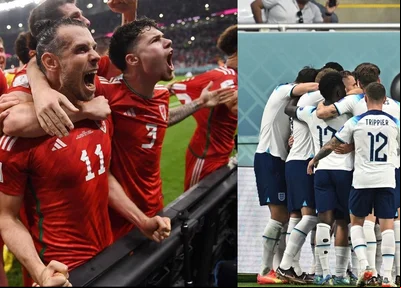 País de Gales e Inglaterra se enfrentam nesta terça-feira (29)