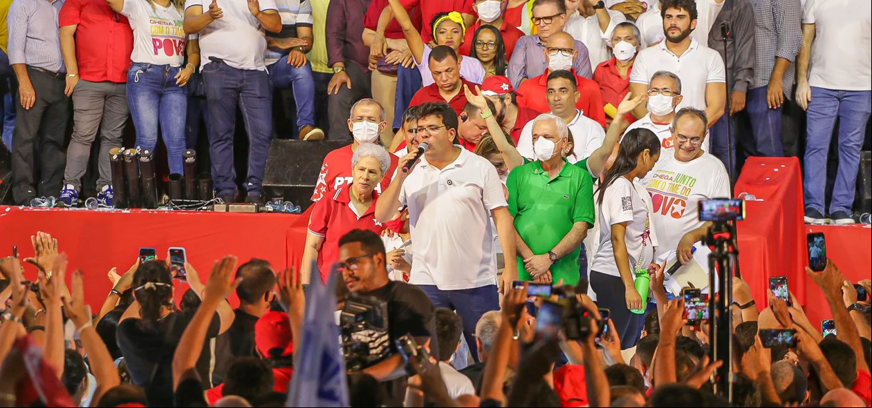 Rafael Fonteles em discurso