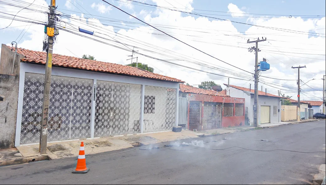 Rua Berilo Mota, zona sudeste de Teresina