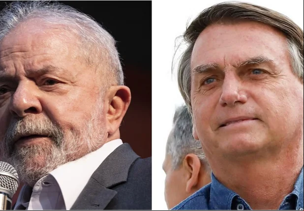Lula e Jair Bolsonaro
