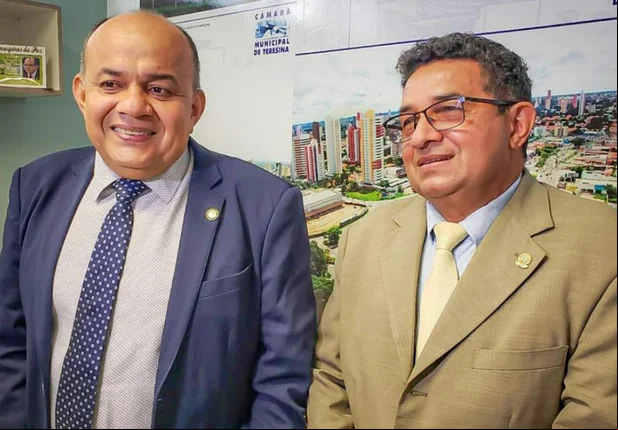 Vereadores Neto do Angelim e Valdemir Virgino