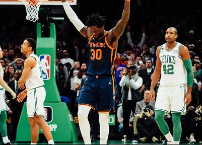 New York Knicks derrota Boston Celtics na prorrogação