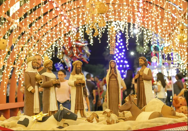 Decoração natalina em Teresina