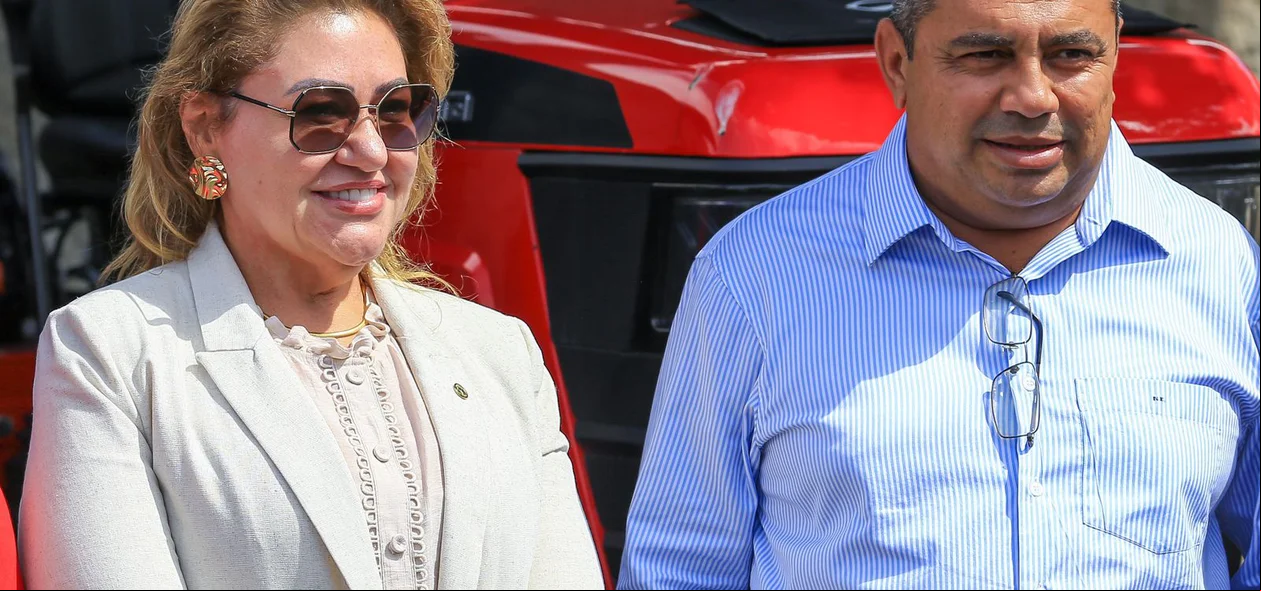 Deputada Simone Pereira e Prefeito Neném de Edite