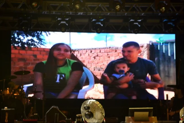 Durante o evento, também foi exibido um vídeo com relatos de famílias que participam do Programa Criança Feliz