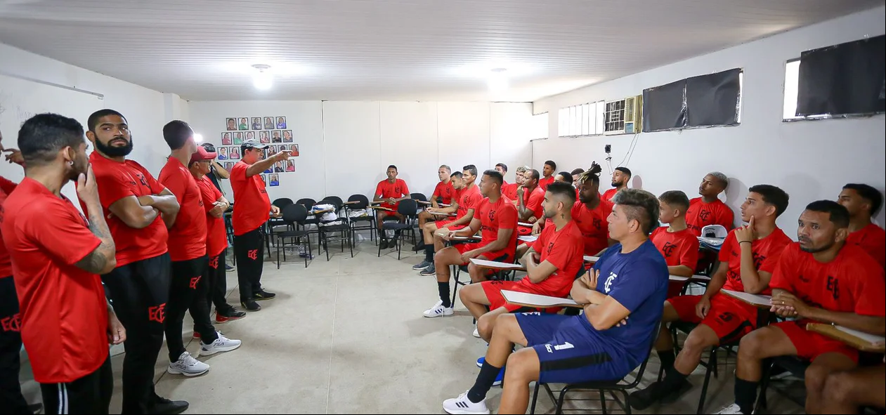 Apresentação do time do Flamengo PI