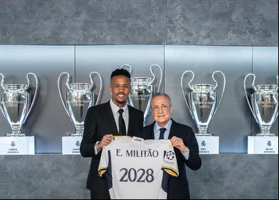 Éder Militão renova com Real Madrid por mais quatro anos