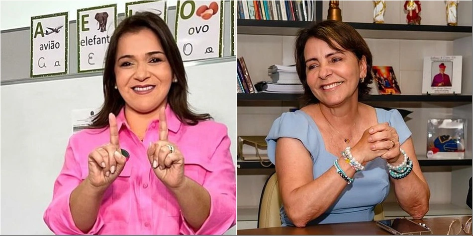 Adriane Lopes e Emília Corrêa