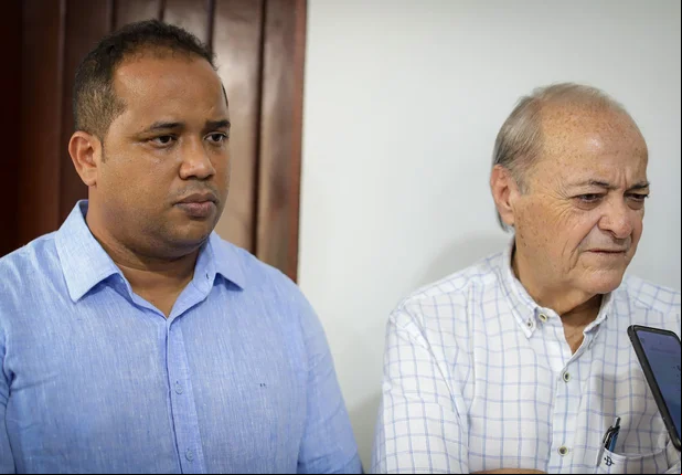 Enzo Samuel e Sílvio Mendes