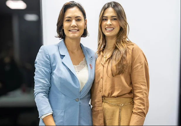 Gessy Lima se reuniu com Michelle Bolsonaro nesta quinta-feira (11)