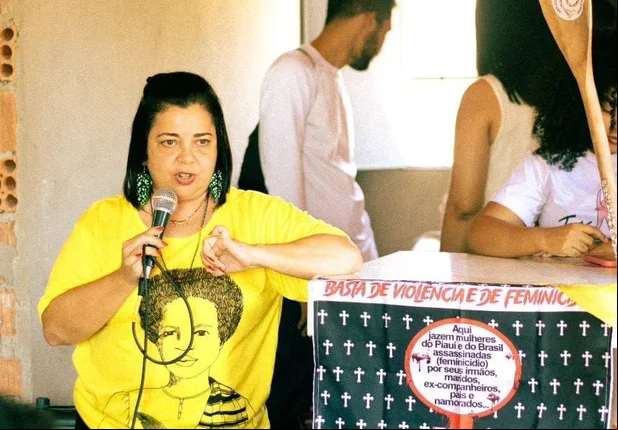 Candidata a vereadora de Teresina, Fabíola Lemos
