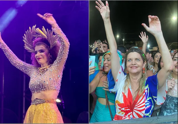 Vanessa da Mata empolga público no 3º dia de Carnaval no Litoral