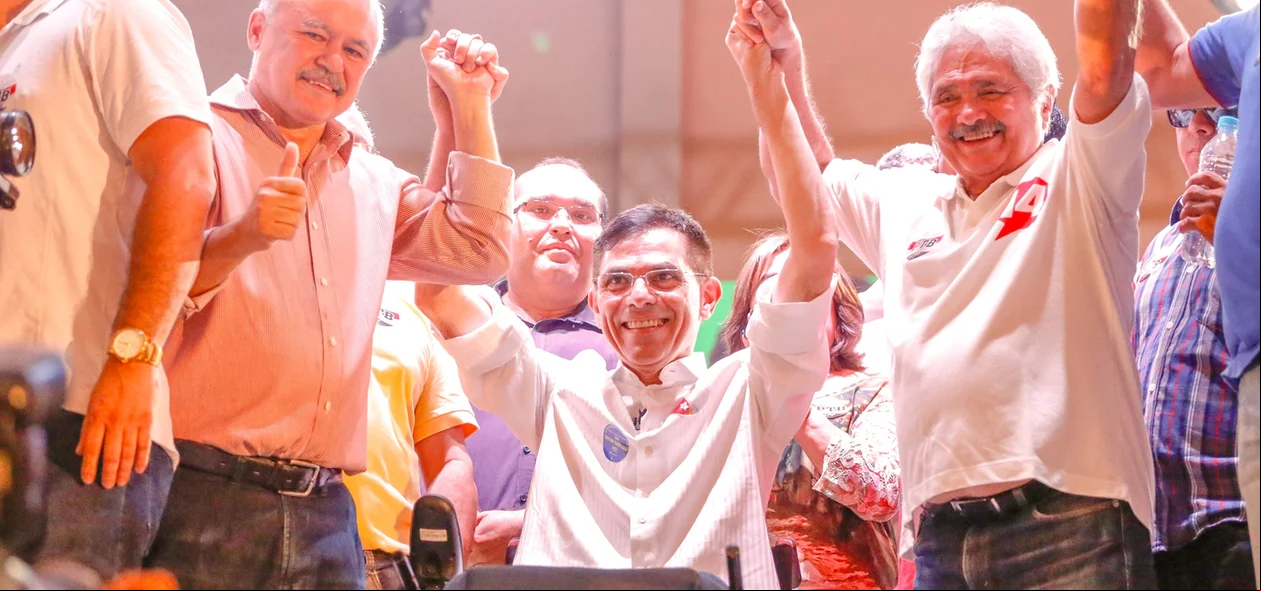 Décio Solano,Amadeu Campos e Elmano Férrer