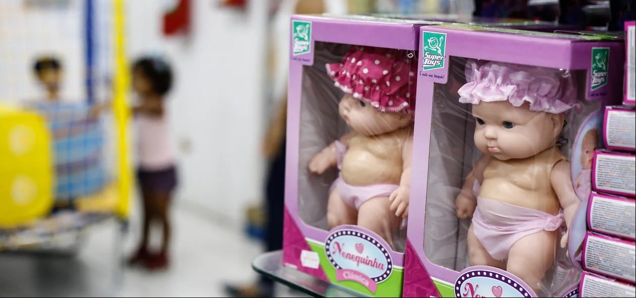 Comércio no dia das crianças em Teresina Piauí 