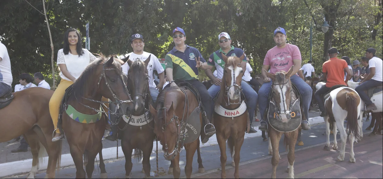 Manifestação no Piauí em favor da vaquejada