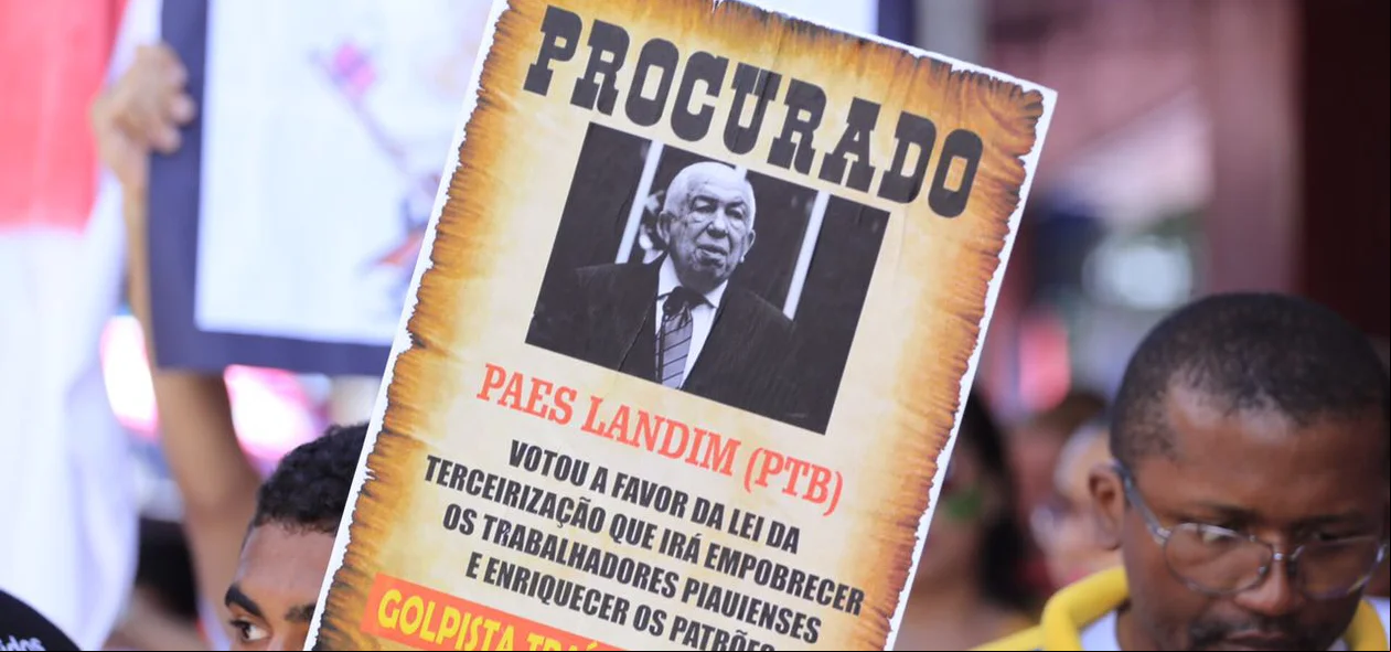 Deputado Paes Landim votou a favor da reforma trabalhista