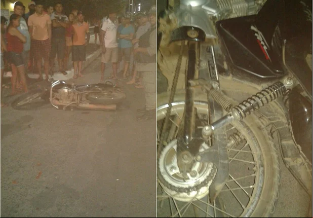 Jovem provoca acidente ao fazer manobras arriscadas