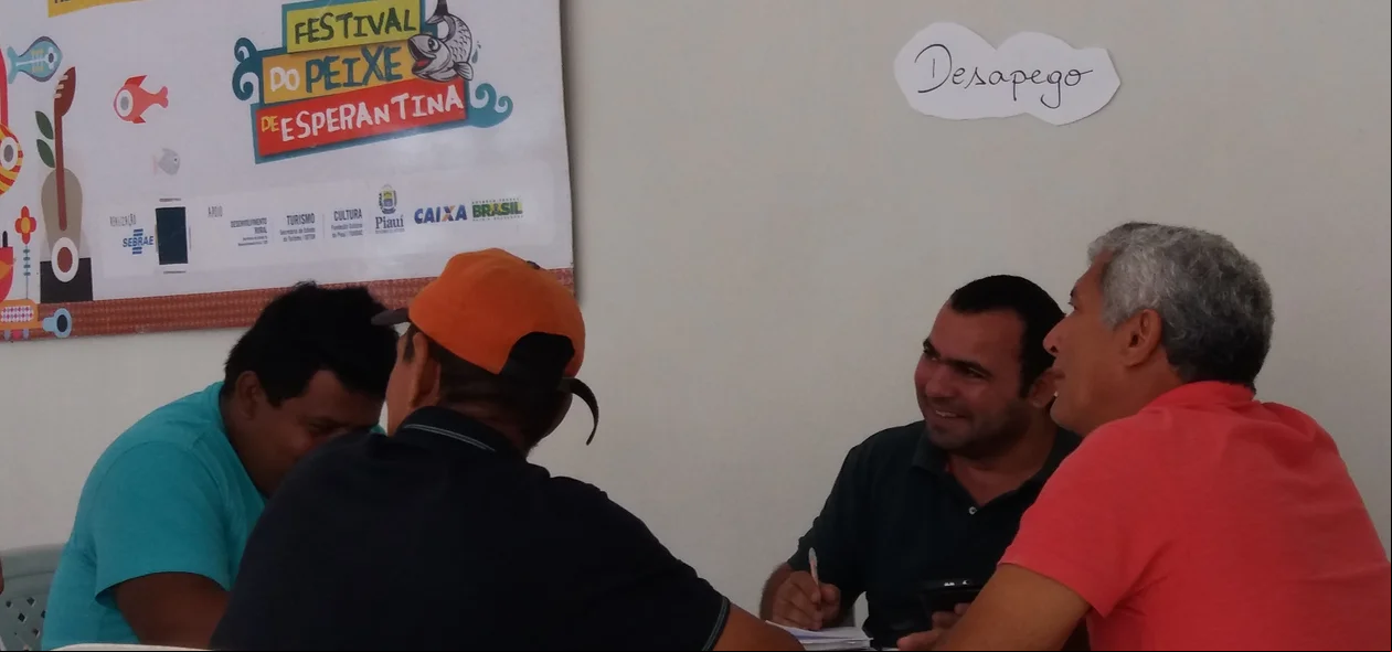 Oficinas de evisceração de peixe