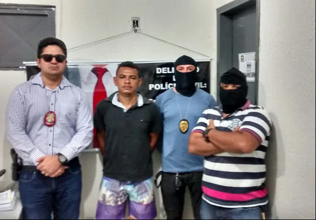 Prisão de Cleiton Jesus Veloso da Silva em Água Branca 