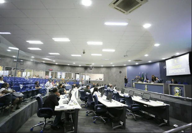 Votação do Orçamento de 2018 na Câmara Municipal de Teresina