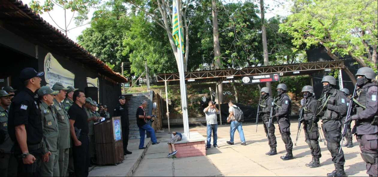 Formatura do curso de Operações Especiais