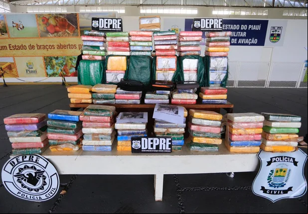 Cocaína apreendida pela PM no Piauí está avaliada em 10 milhões