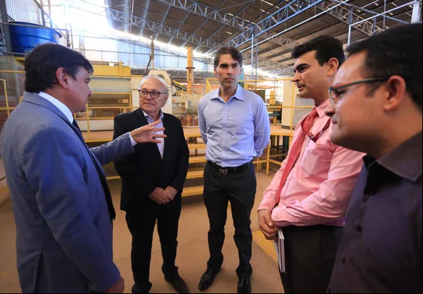 Wellington Dias participa da inauguração da Cerâmica Fortes 