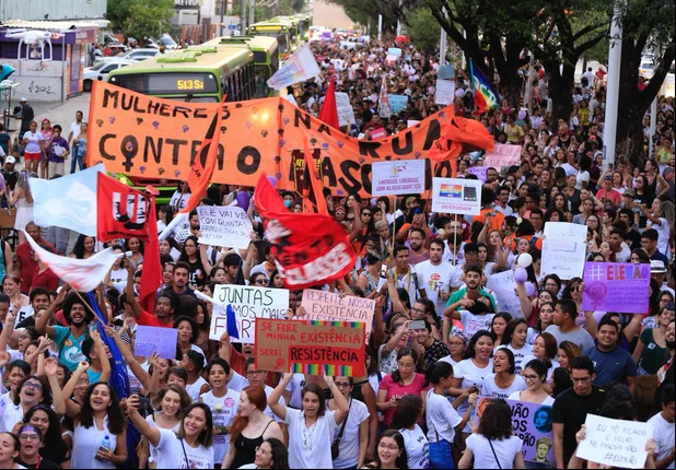 Ato contra Jair Bolsonaro em Teresina