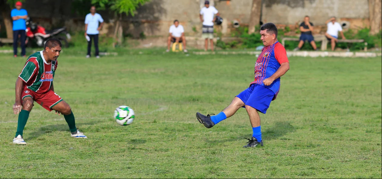 Jogo aconteceu hoje no bairro saci 