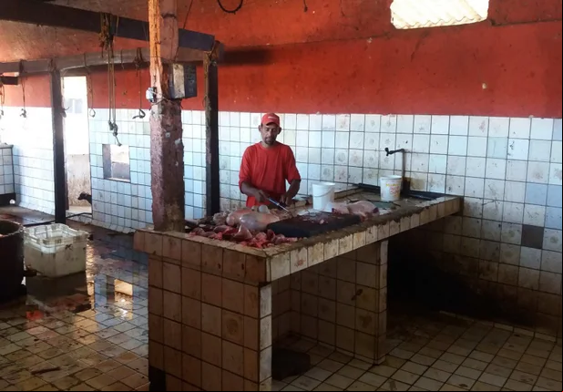 Local onde se abate animais