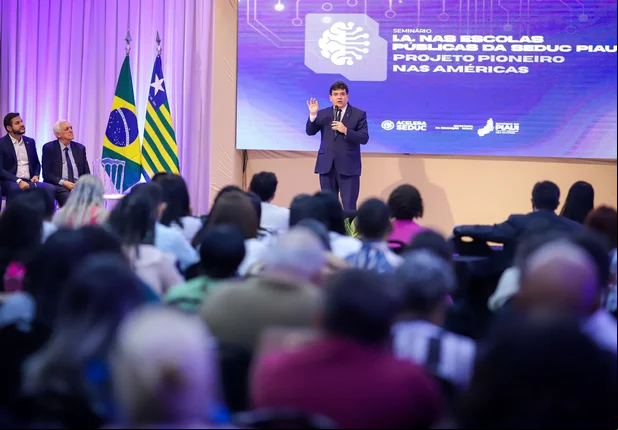 Abertura do seminário sobre inteligência artificial nas escolas