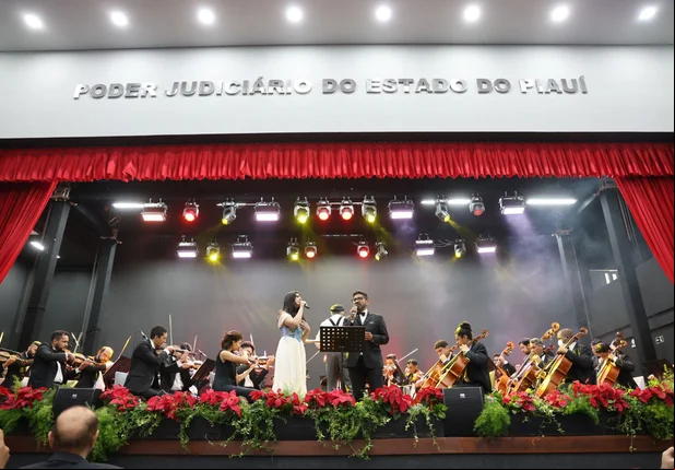 Inauguração do auditório do Tribunal de Justiça do Piauí